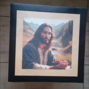Obraz z wizerunkiem Jezusa 30×30