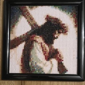 Obraz „Jezus niosący krzyż” 20×20